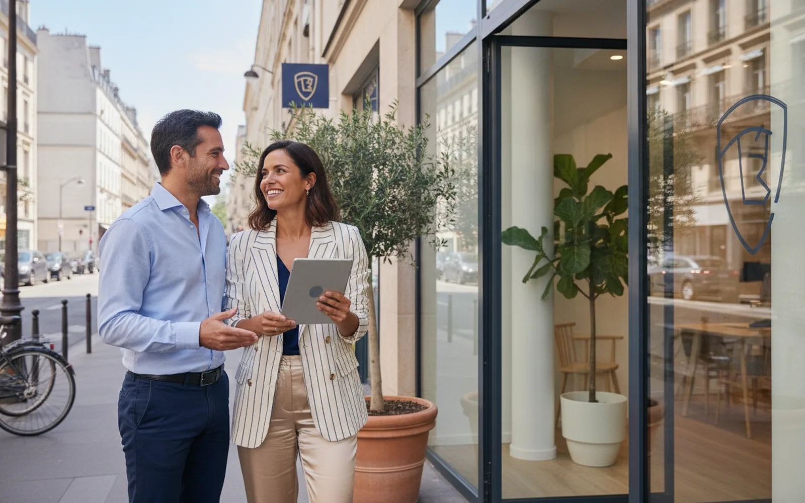 Person prüft ihr Konto in der Banking-App